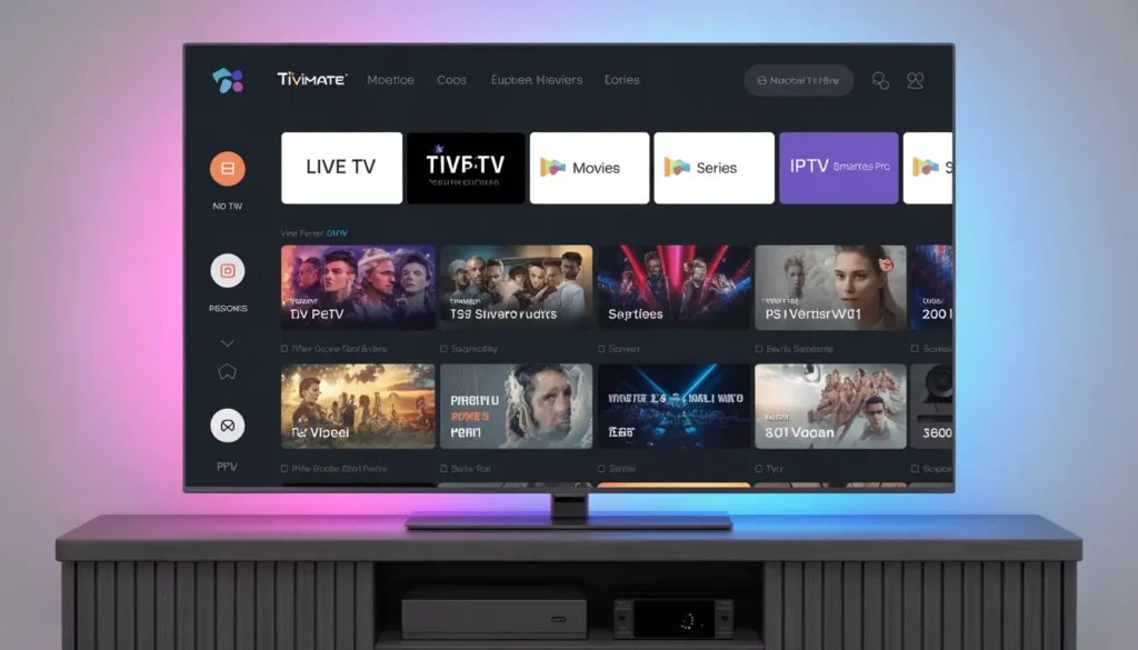 Comparatif des interfaces TiviMate et IPTV Smarters Pro pour un abonnement sans freeze