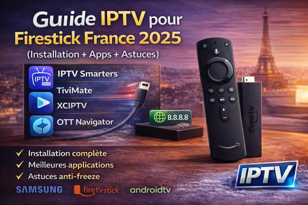 Guide IPTV pour Firestick France