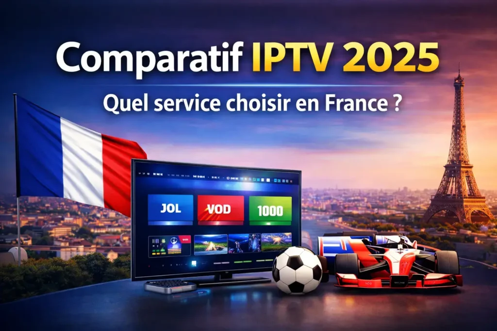 Comparatif IPTV 2025 : Quel service choisir en France ?