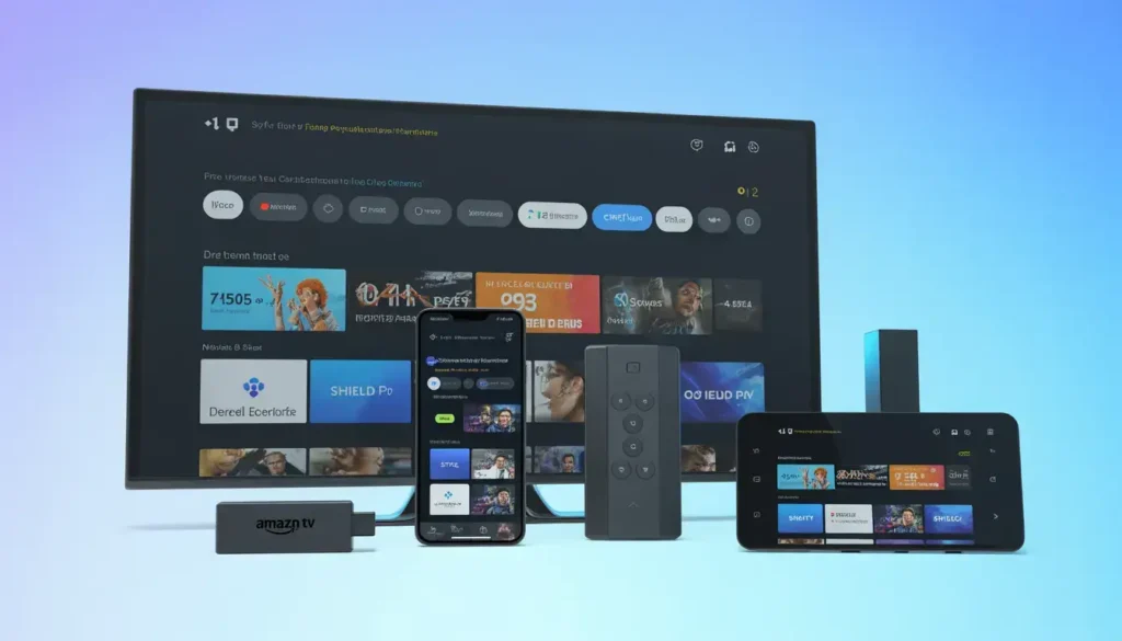 Compatibilité de l'abonnement IPTV France sur Firestick, Android Box et Smart TV.