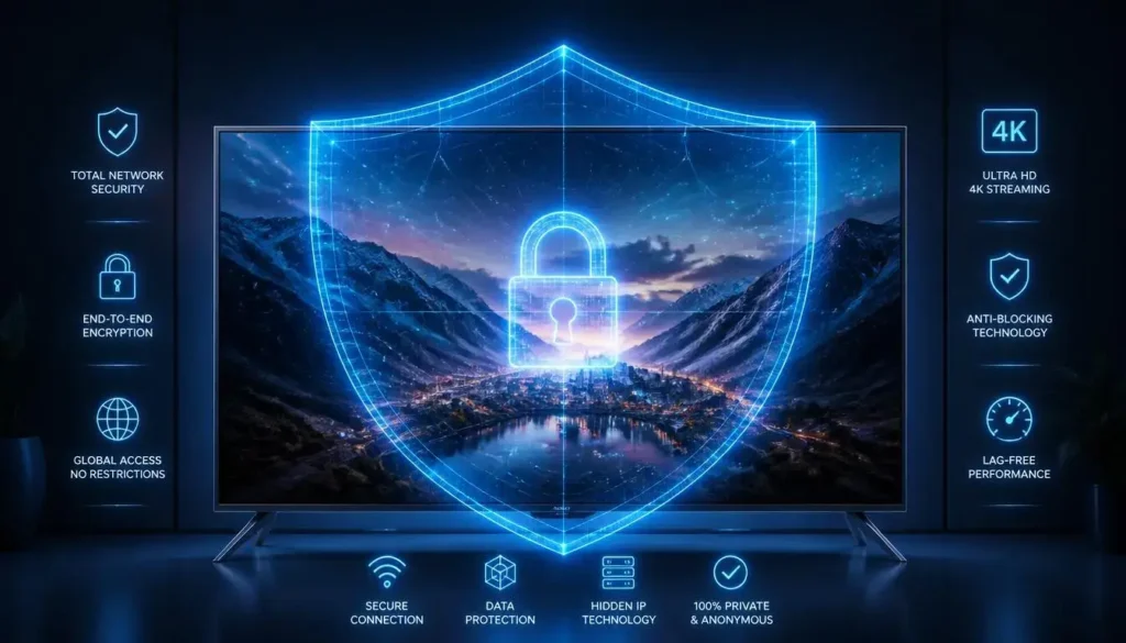 Serveur IPTV sécurisé avec technologie anti-freeze et résistance au bridage.